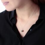 Collier Rebeca Or Blanc Perle De Culture De Tahiti Et Oxyde - Colliers avec pierres Femme | Marc Orian