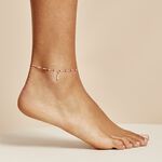 Chaine De Cheville Plaqu&eacute; Or Jaune Mica Perles De Miyuki - Chaines de cheville Femme | Marc Orian