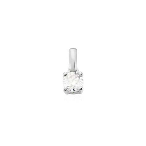 Pendentif Victoria Or Blanc Diamant - Pendentifs Femme | Marc Orian