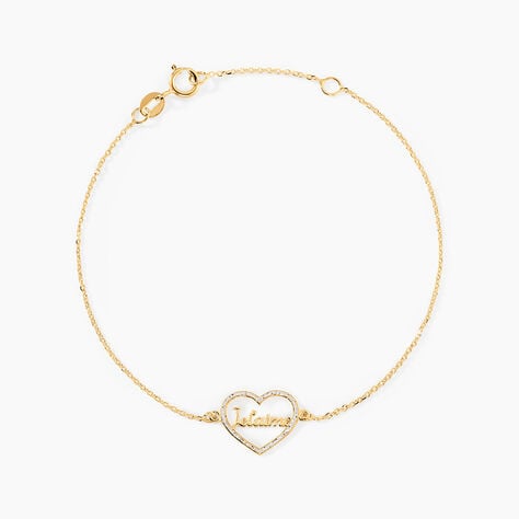 Bracelet Or Jaune Valerian - Bracelets cha&icirc;nes Femme | Marc Orian