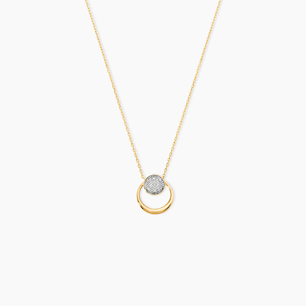 Collier Or Jaune Laberiane Diamants - Colliers avec pierres Femme | Marc Orian