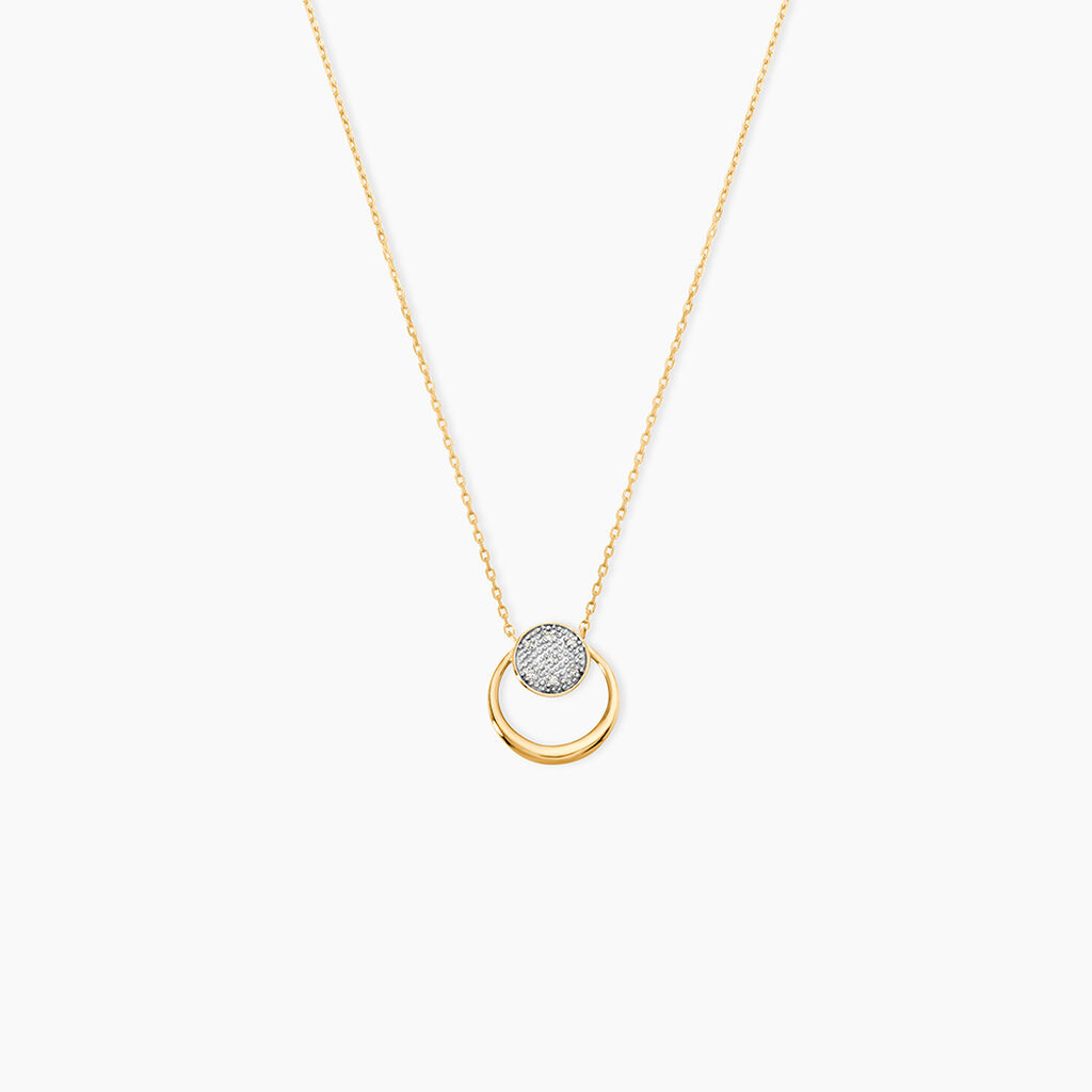 Collier Or Jaune Laberiane Diamants - Colliers avec pierres Femme | Marc Orian