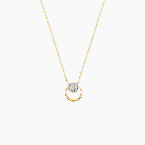 Collier Or Jaune Laberiane Diamants - Colliers avec pierres Femme | Marc Orian