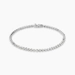 Bracelet Aleonor Or Blanc Diamant - Bracelets cha&icirc;nes Femme | Marc Orian
