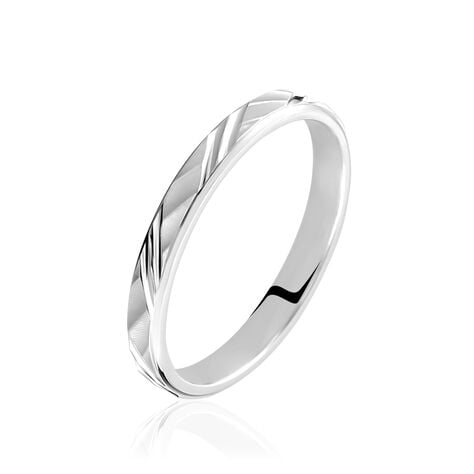 Alliance Samiha Ruban Plat Or Blanc -  Unisex | Marc Orian
