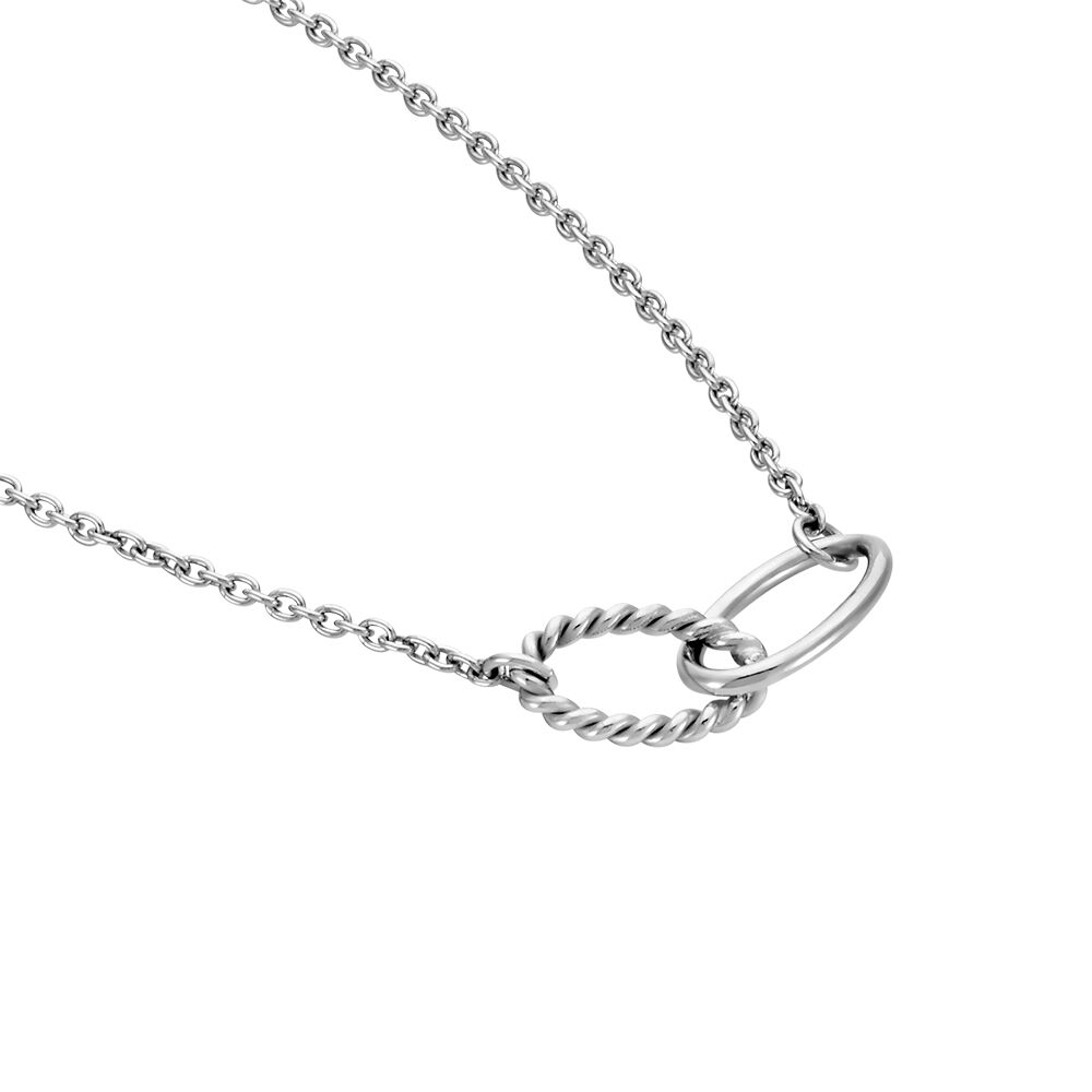 Collier Cherise Argent Blanc - Colliers Femme | Marc Orian