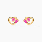 Boucles D'oreilles Puces Or Jaune Myrthale - Puces Enfant | Marc Orian