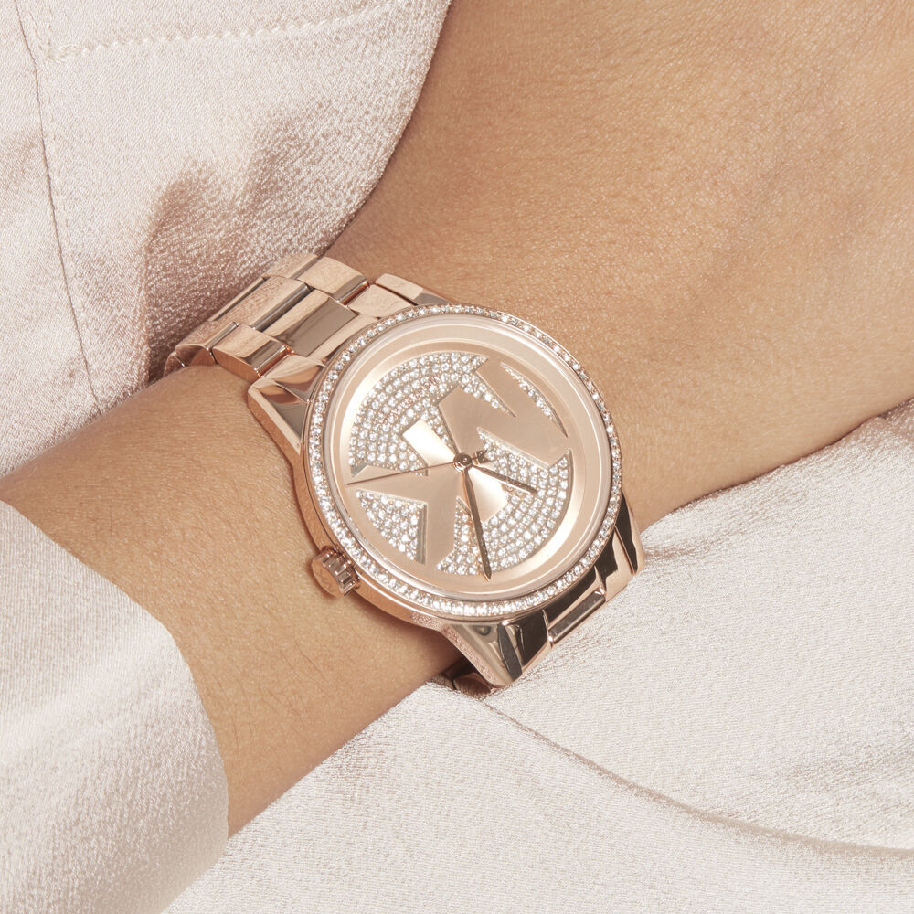 Montre Michael Kors Ritz Doré Rose - HIMFRQS2920 • Marc Orian | Bijouterie  en ligne
