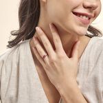 Bague Aurora Or Jaune Rubis - Bagues vintage Femme | Marc Orian