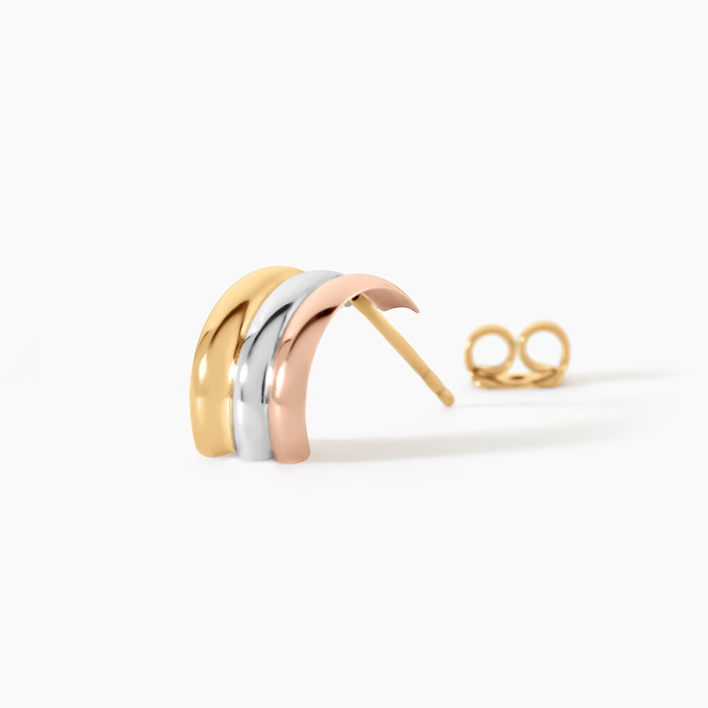 Cr&eacute;oles Igora Or Tricolore - Cr&eacute;oles Femme | Marc Orian