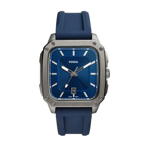 Montre Fossil Inscription Bleu - Montres Homme | Marc Orian