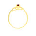 Bague Evka Or Jaune Rubis - Bagues vintage Femme | Marc Orian