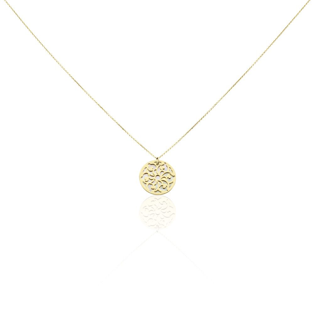 Collier Or Jaune Solie Nacre - Colliers avec pierres Femme | Marc Orian