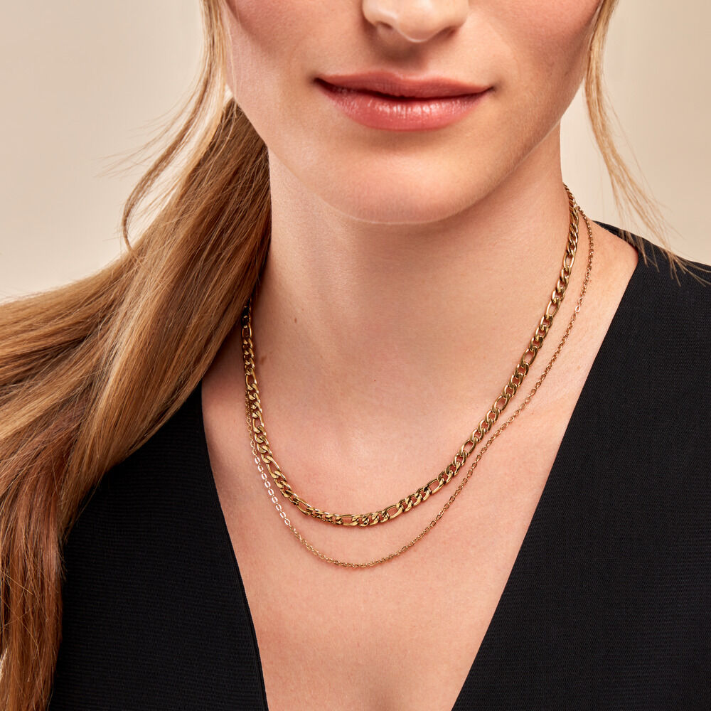 Collier Eva Acier Jaune - Colliers ete Femme | Marc Orian