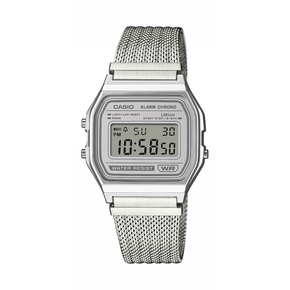 Montre Casio Collection A158W - Montres maille milanaise Unisex | Marc Orian