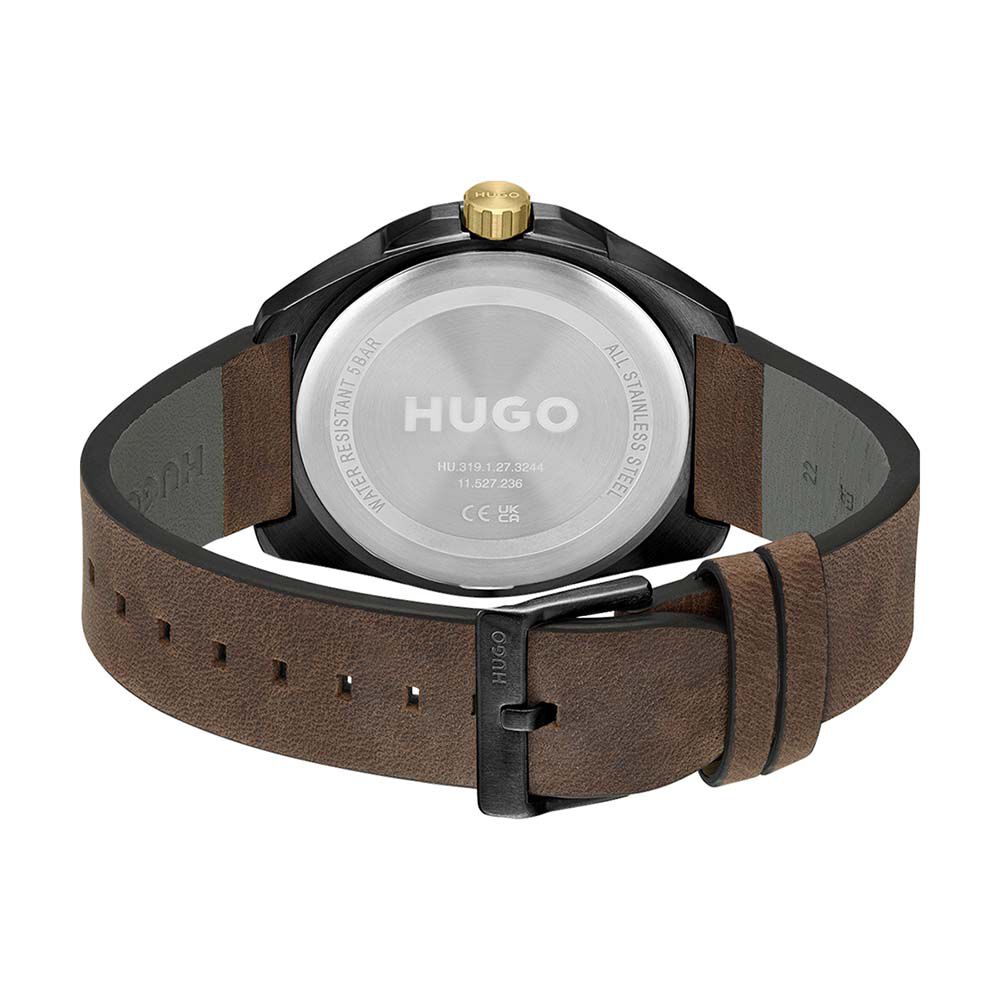 Montre Hugo Expose Noir - Montres étanches Homme | Marc Orian