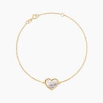 Bracelet Josine Or Jaune Nacre - Bracelets cha&icirc;nes Femme | Marc Orian