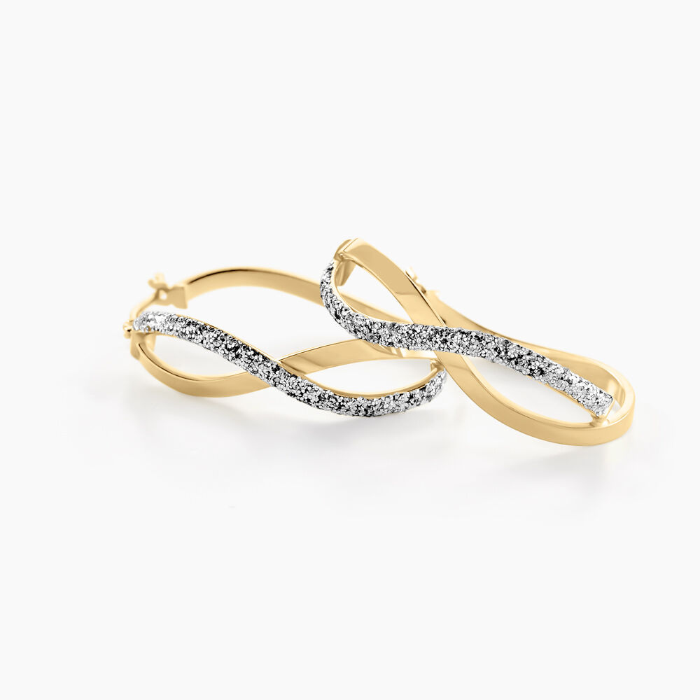 Cr&eacute;oles Micha Or Bicolore - Cr&eacute;oles Femme | Marc Orian