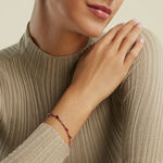 Bracelet Ilvaae Plaqu&eacute; Or Jaune Pierre De Synthese - Bracelets fantaisie Femme | Marc Orian