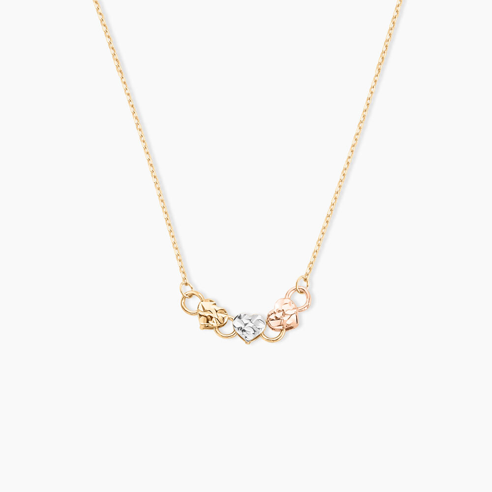 Collier Tricolore Or Jaune - Colliers Femme | Marc Orian