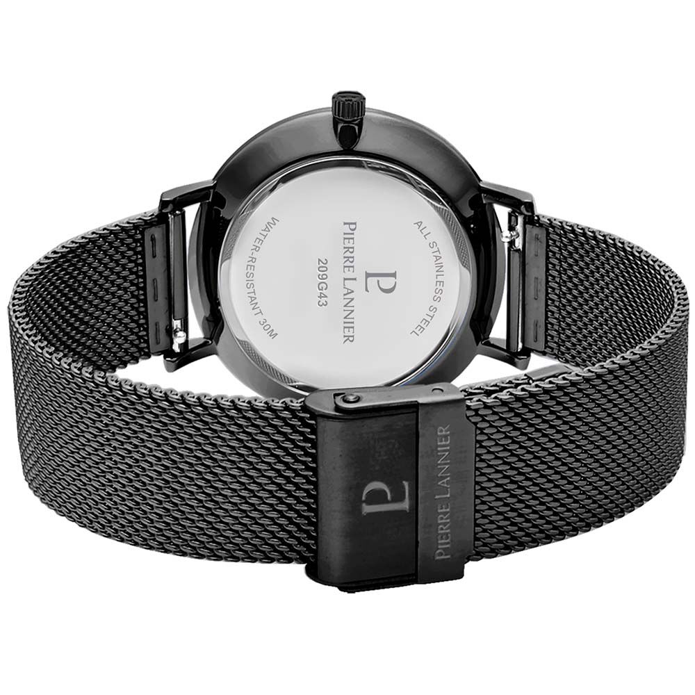 Montre Pierre Lannier Inti Noir - Montres classiques Homme | Marc Orian