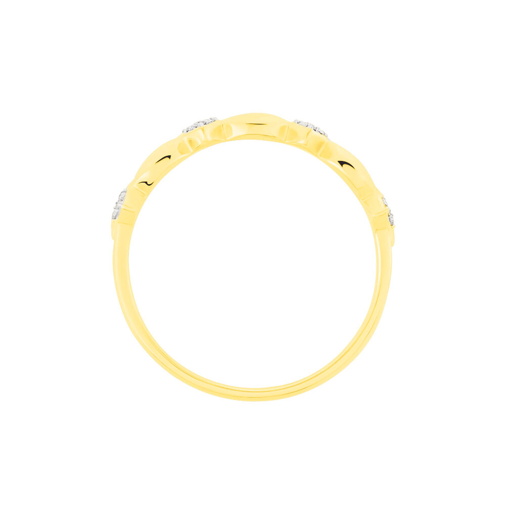 Bague May-linae Or Jaune Diamant - Bagues pierres précieuses Femme | Marc Orian