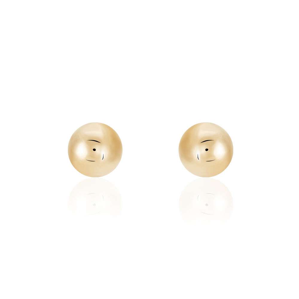 Boucles D'oreilles Puces Nohraae Plaqué Or Jaune - Puces Femme | Marc Orian