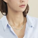 Collier Elae Argent Bicolore - Chaines Femme | Marc Orian