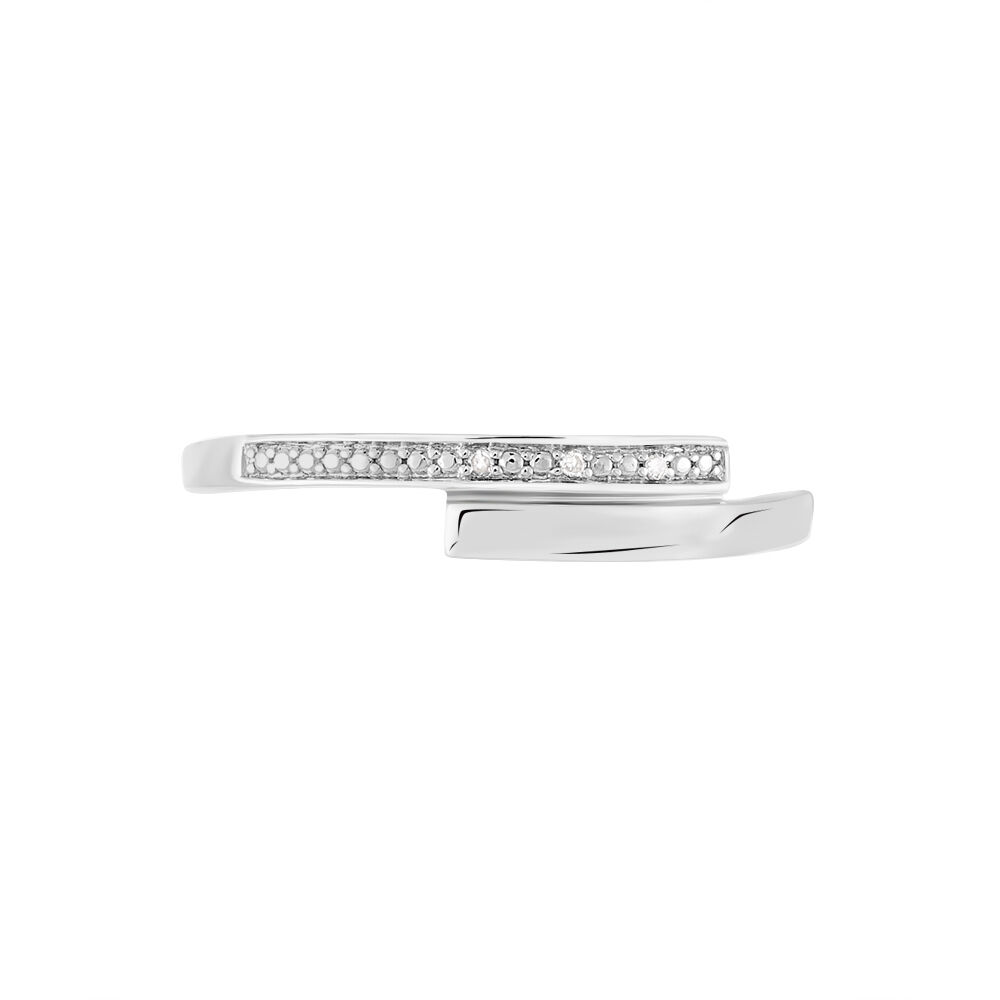 Bague Abigaelle Or Blanc Diamant - Bagues pierres précieuses Femme | Marc Orian