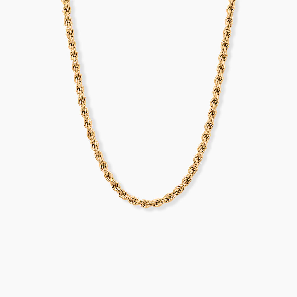 Collier Azelys Plaqu&eacute; Or Jaune - Chaines Femme | Marc Orian