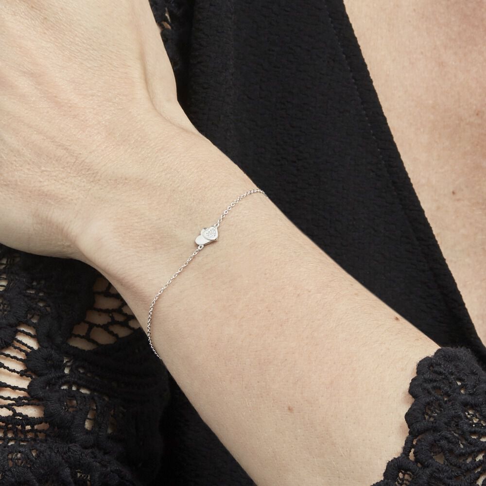 Bracelet Argent Dounyo Oxydes De Zirconium - Bracelets chaînes Femme | Marc Orian