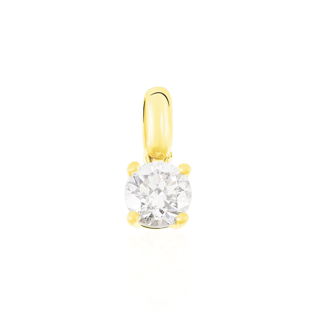 Pendentif Victoria Or Jaune Diamant - Pendentifs Femme | Marc Orian
