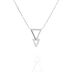 Collier Joy Or Blanc Diamant - Colliers avec pierres Femme | Marc Orian