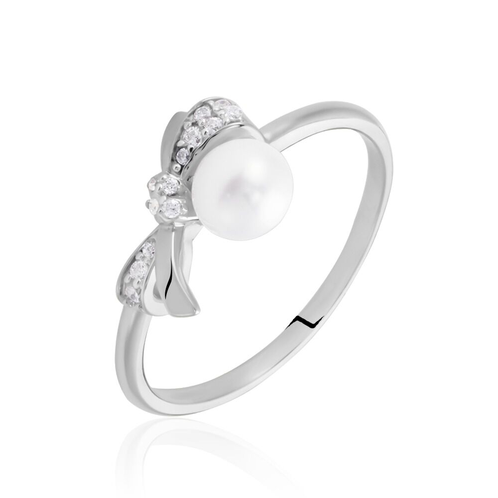 Bague Vittore Argent Perle De Culture - Bagues vintage Femme | Marc Orian