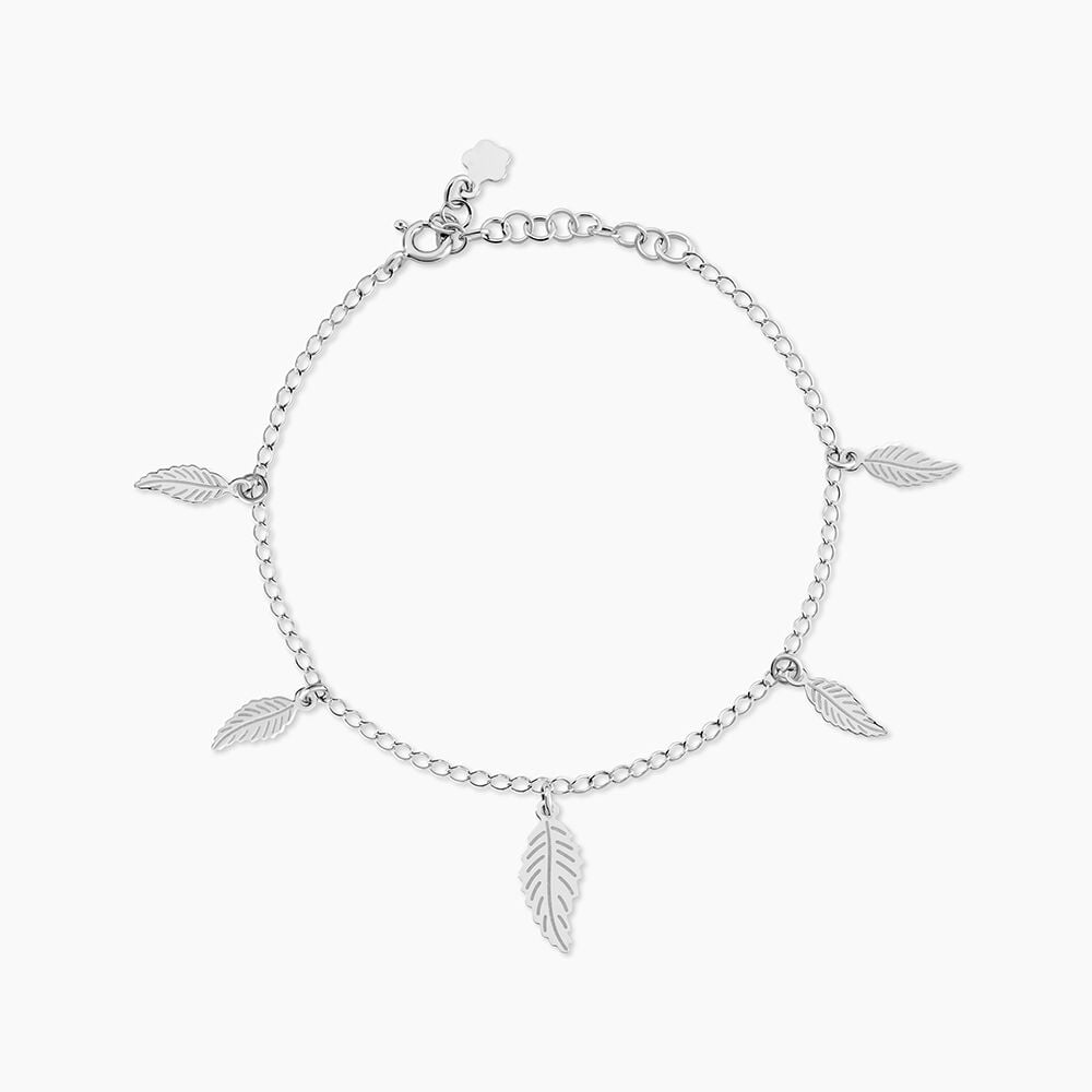 Bracelet Fabia Argent Blanc - Bracelets fantaisie Femme | Marc Orian