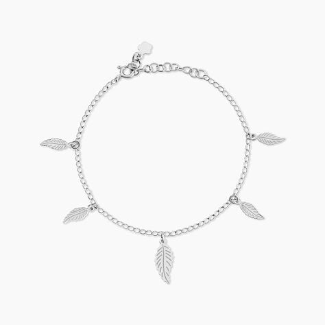 Bracelet Fabia Argent Blanc - Bracelets fantaisie Femme | Marc Orian
