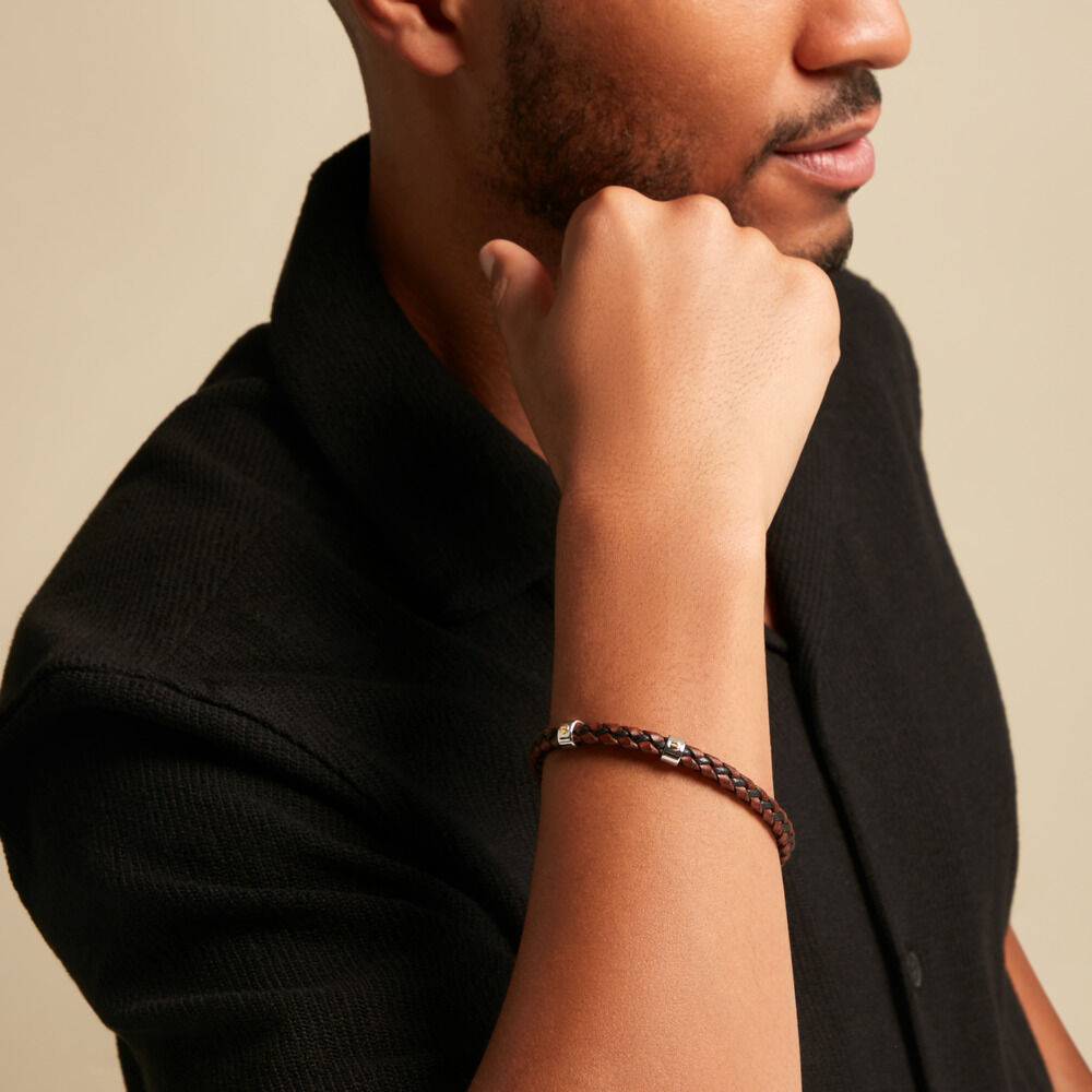 Bracelet Jourdan Dermot Cuir - Bracelets cuir Homme | Marc Orian