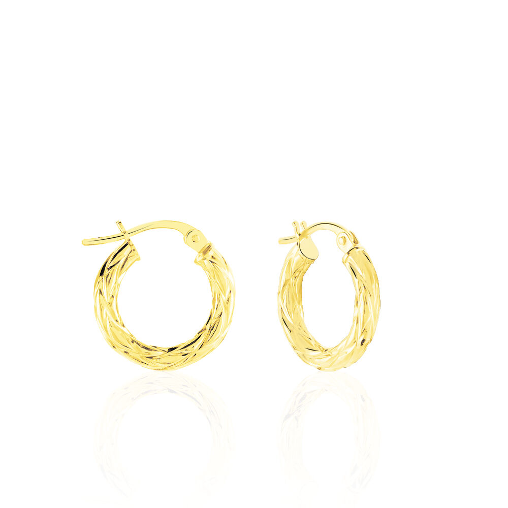 Créoles Anantha Or Jaune - Créoles Femme | Marc Orian