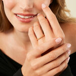 Bague Lou Plaqu&eacute; Or Jaune - Bijoux fantaisie Femme | Marc Orian