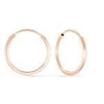 Cr&eacute;oles Dominae Or Rose - Cr&eacute;oles Femme | Marc Orian