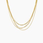 Collier Fora Acier Dor&eacute; - Colliers fantaisie Femme | Marc Orian