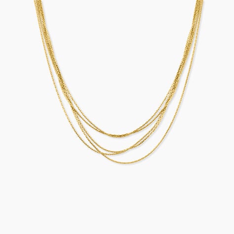 Collier Fora Acier Dor&eacute; - Colliers fantaisie Femme | Marc Orian