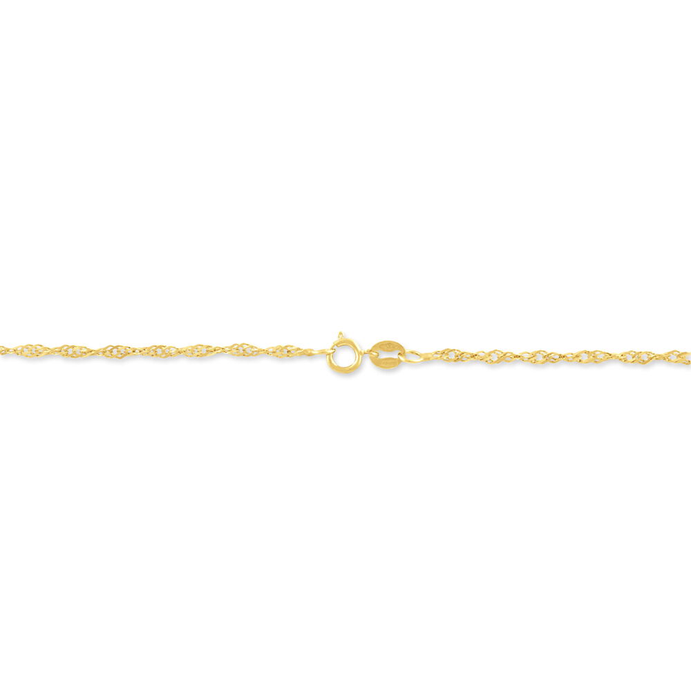 Chaîne Imanie Maille Singapour Or Jaune - Chaines Femme | Marc Orian