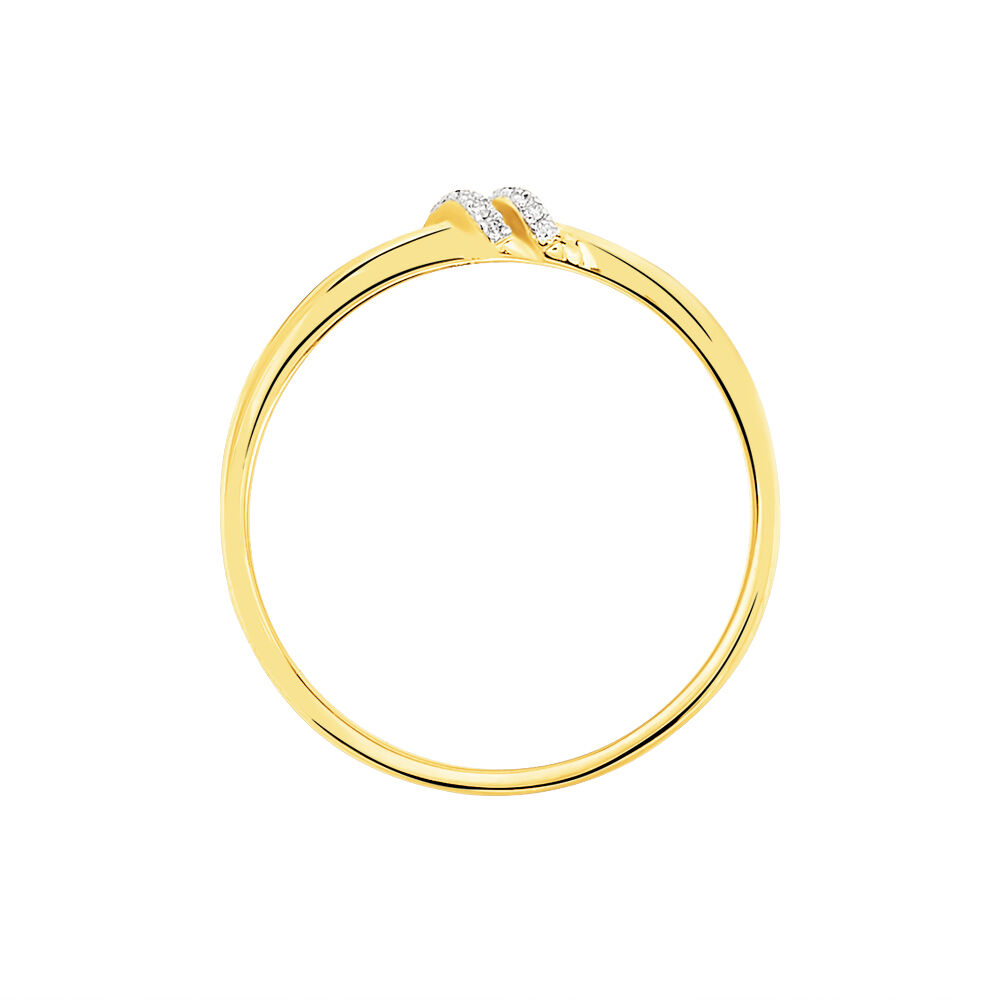 Bague Prospere Or Jaune Diamant - Bijoux personnalisés Femme | Marc Orian