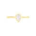 Bague Solitaire Kadidja Or Jaune Oxyde De Zirconium - Solitaires Femme | Marc Orian