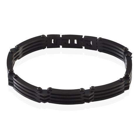 Bracelet Jourdan Homme Rio Acier Noir - Bracelets cha&icirc;nes Homme | Marc Orian