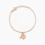 Bracelet Lyov Argent Rose - Bracelets fantaisie Femme | Marc Orian
