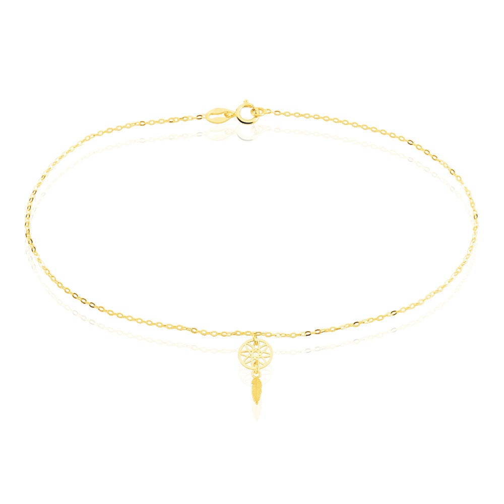 Chaîne De Cheville Atarah Or Jaune - Chaines de cheville Femme | Marc Orian