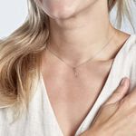 Pendentif Fatilia Clef Coeur Or Blanc - Pendentifs Femme | Marc Orian