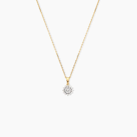 Collier Barbra Or Jaune Diamant - Colliers avec pierres Femme | Marc Orian